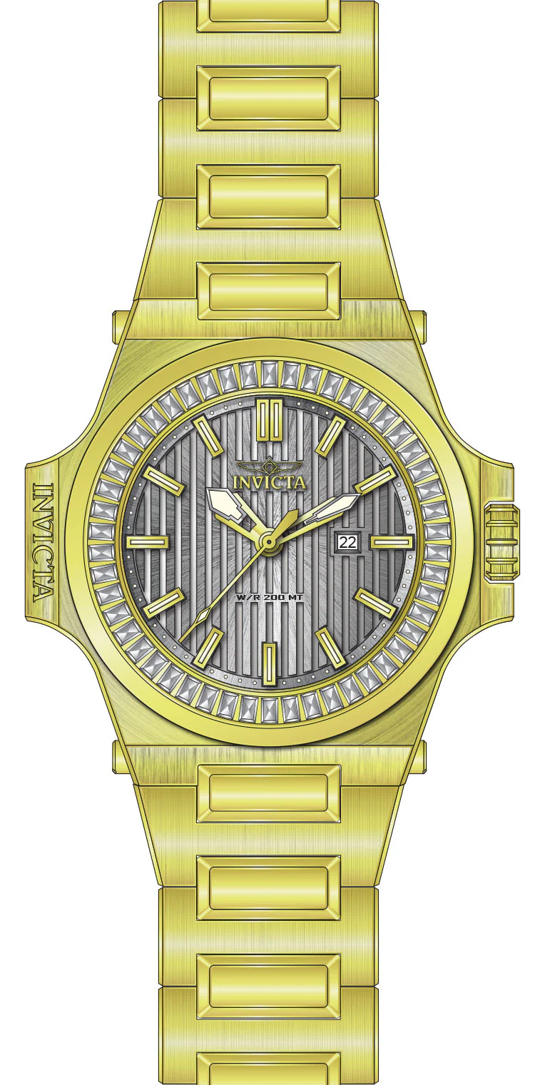 Band For Invicta Akula Men 49136