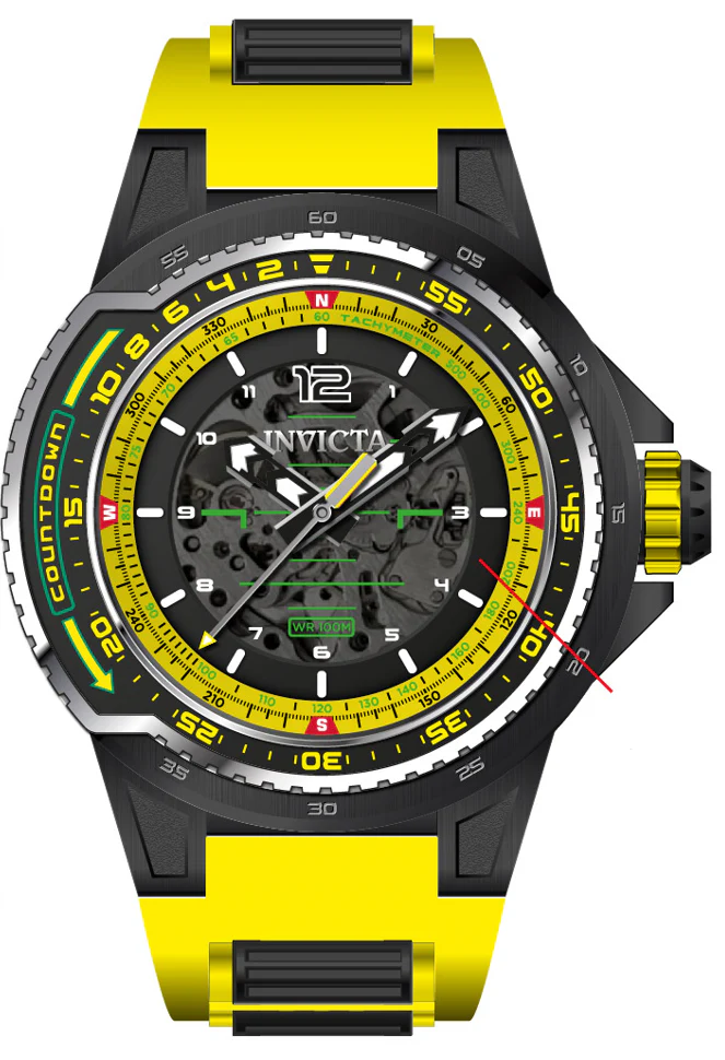 Band For Invicta Aviator Crosswind Men 44691