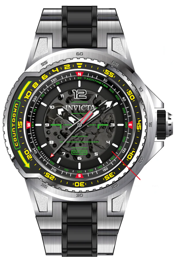 Band For Invicta Aviator Crosswind Men 44694