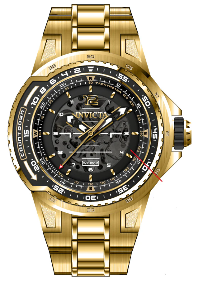 Band For Invicta Aviator Crosswind Men 44696