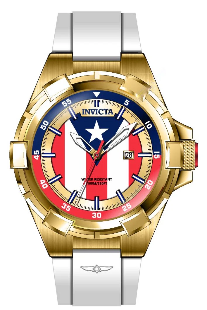Band For Invicta Aviator Store Exclusive Men 45511