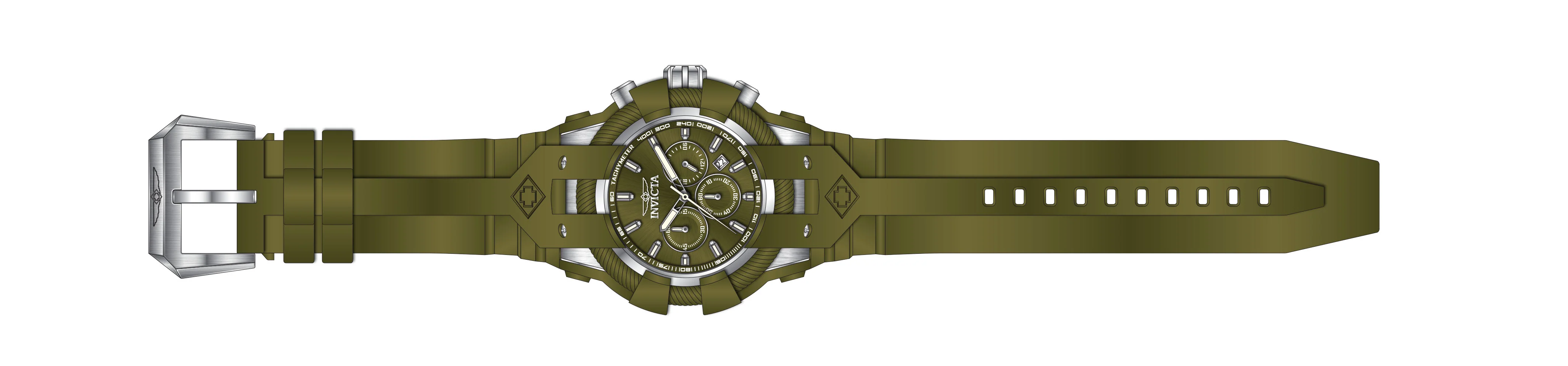 Band For Invicta Bolt Men 45166
