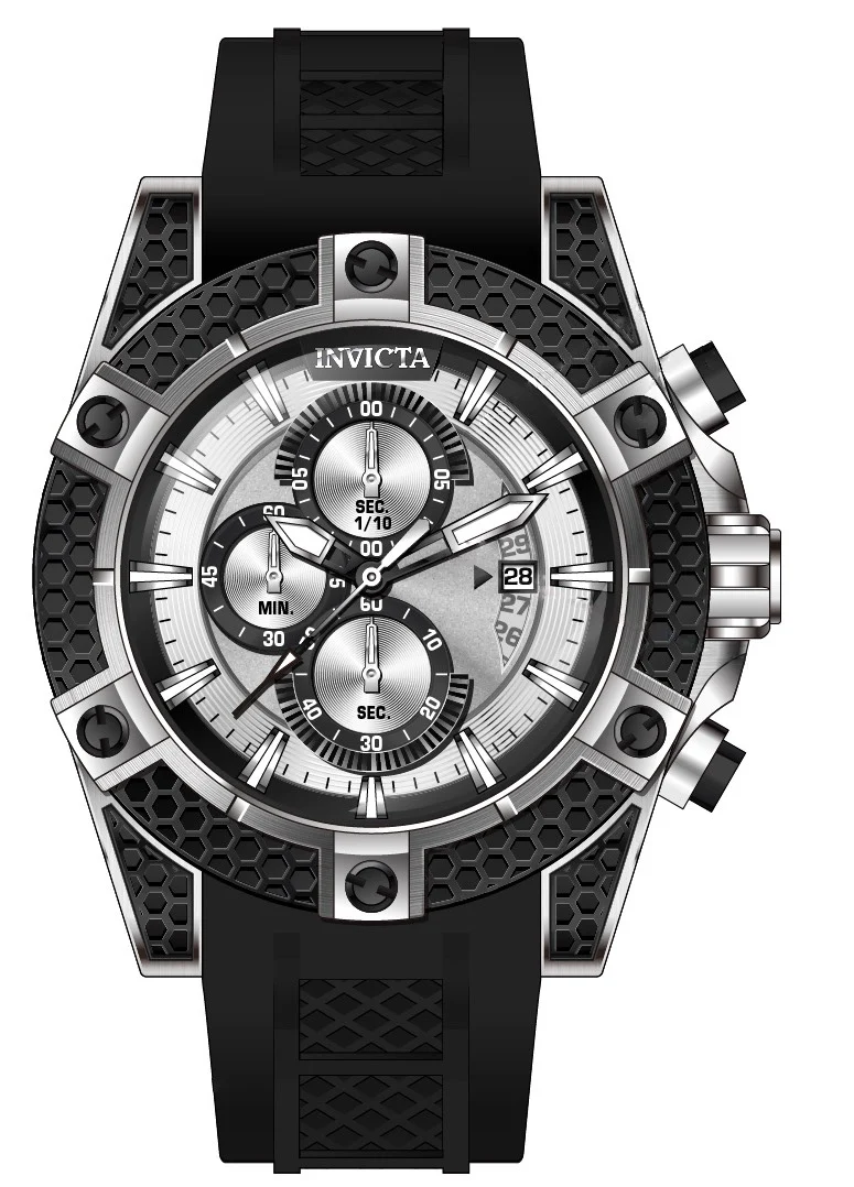 Band For Invicta Bolt Men 45593