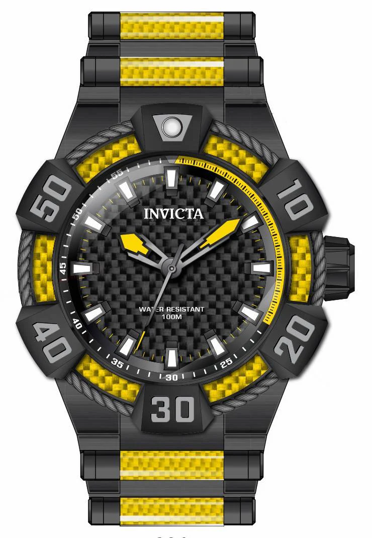 Band For Invicta Bolt Men 46451