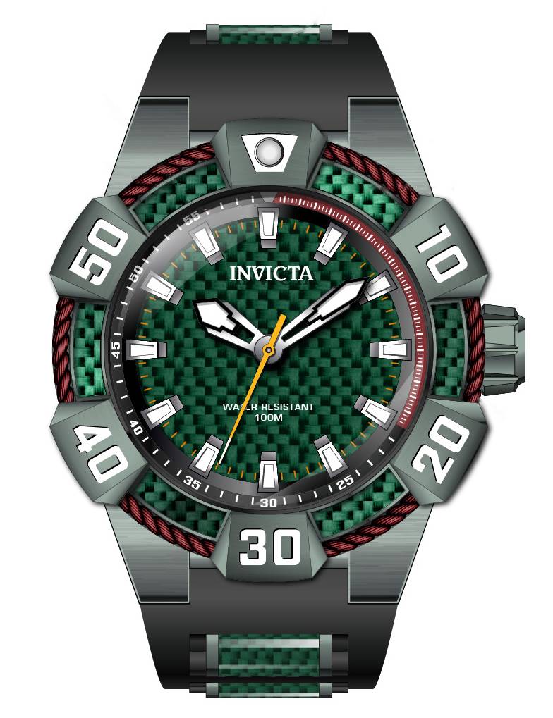 Band For Invicta Bolt Men 46498