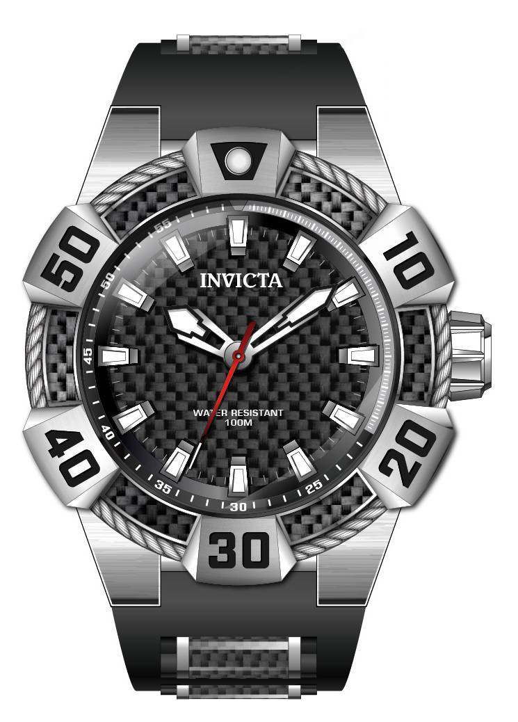 Band For Invicta Bolt Men 46501