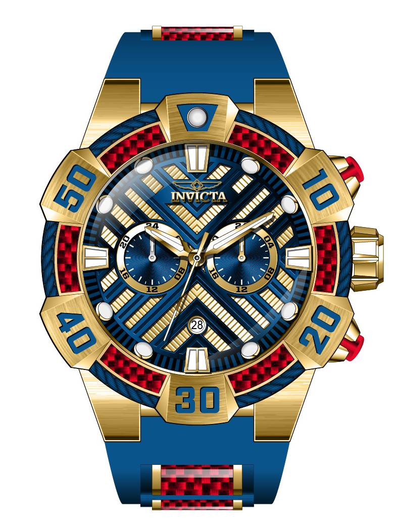 Band For Invicta Bolt Men 46581