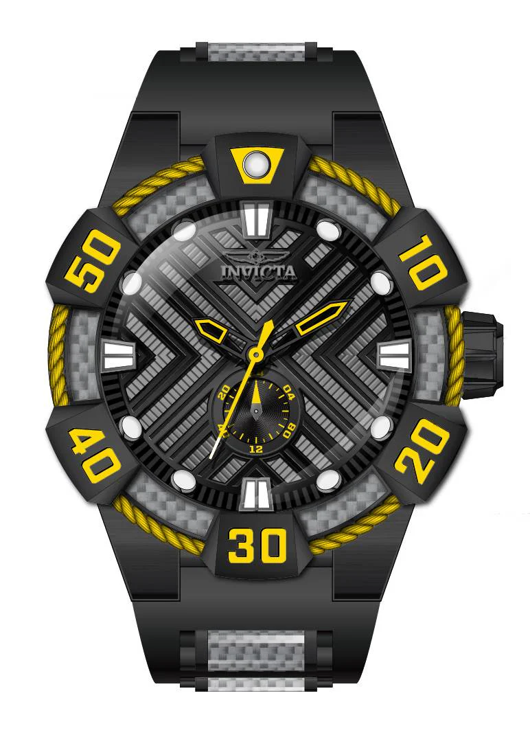Band For Invicta Bolt Men 46583