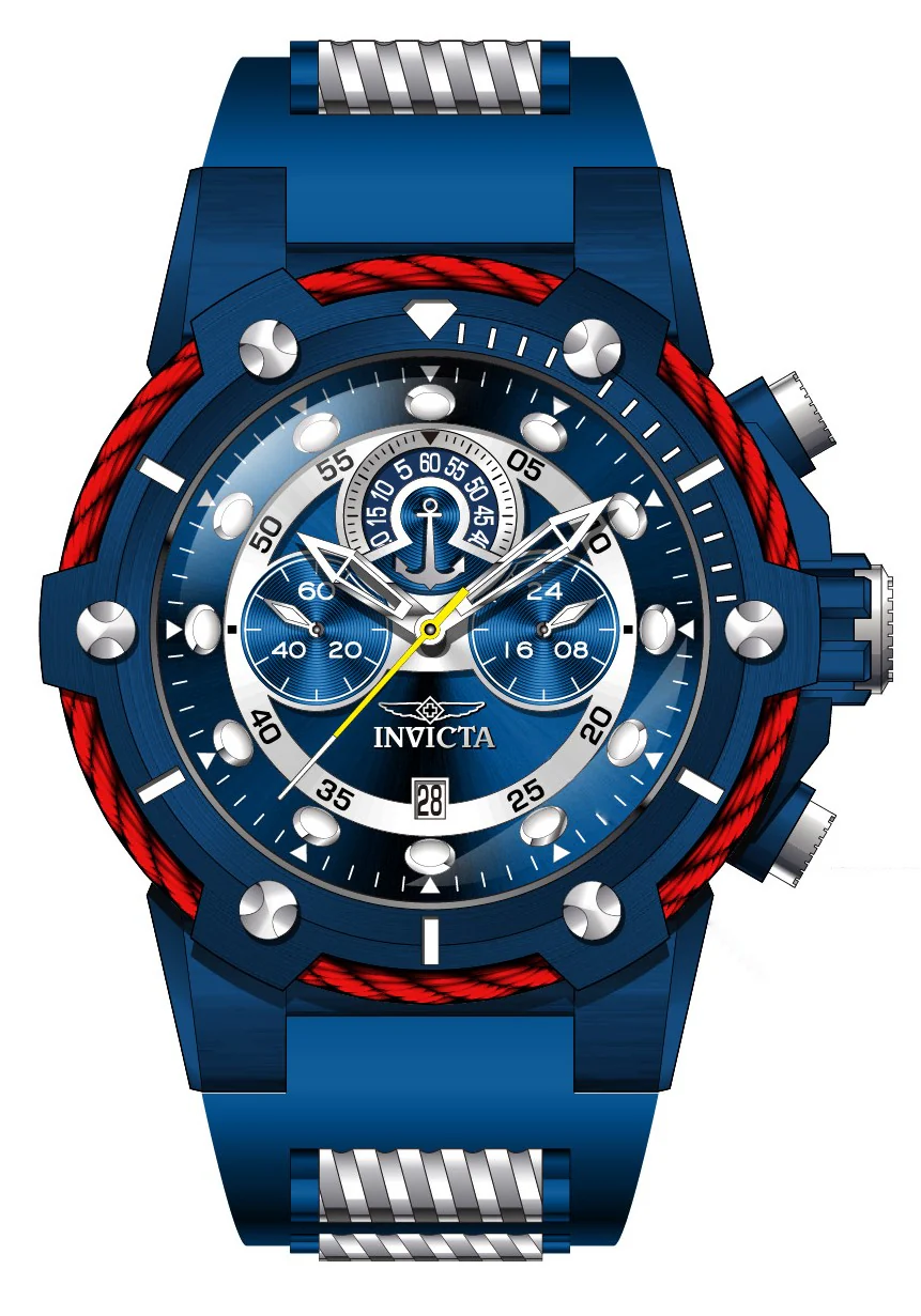 Band For Invicta Bolt Men 46607