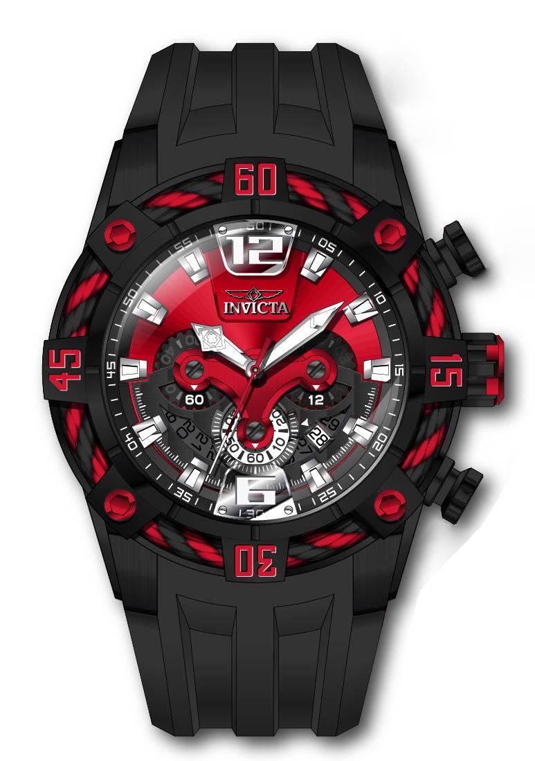 Band For Invicta Bolt  Men 46746