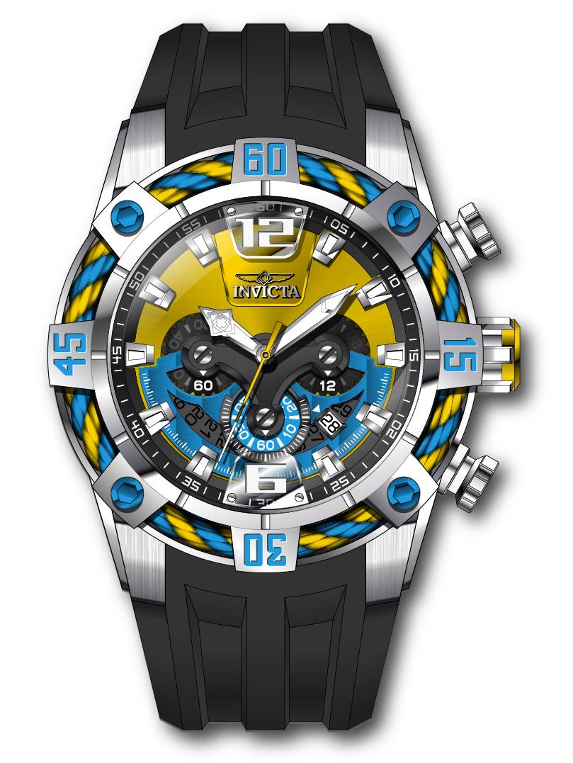 Band For Invicta Bolt Men 46749