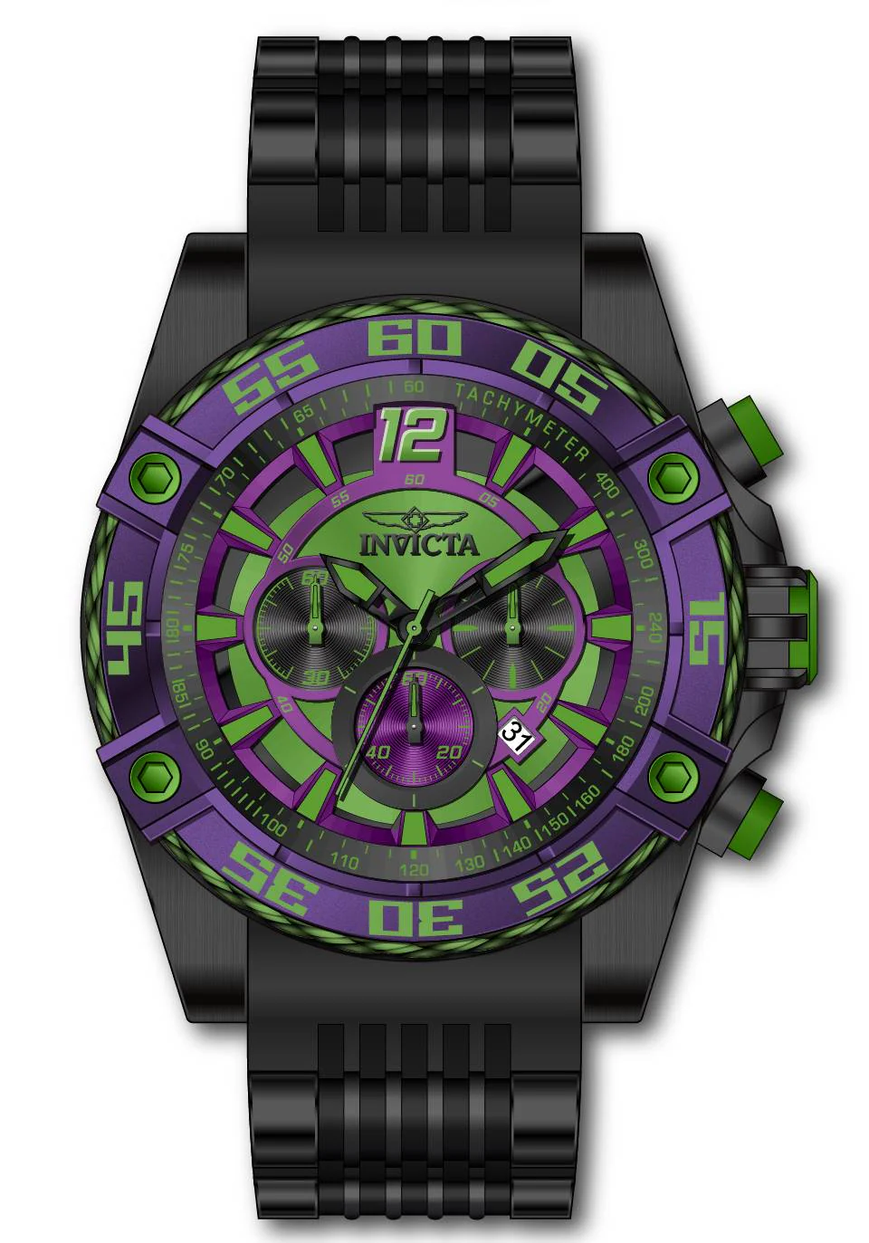 Band For Invicta Bolt Men 46755