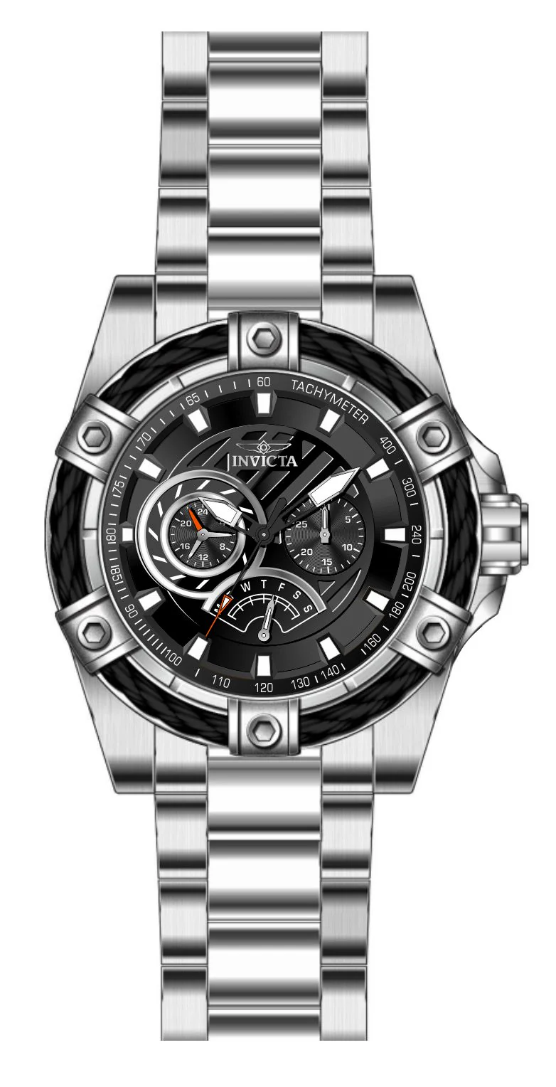 Band For Invicta Bolt  Men 46863