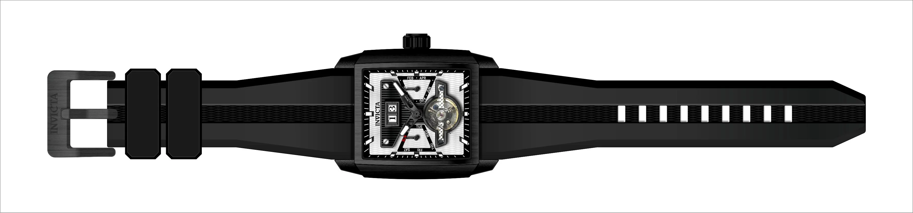 Band For Invicta Cuadro Men 44815