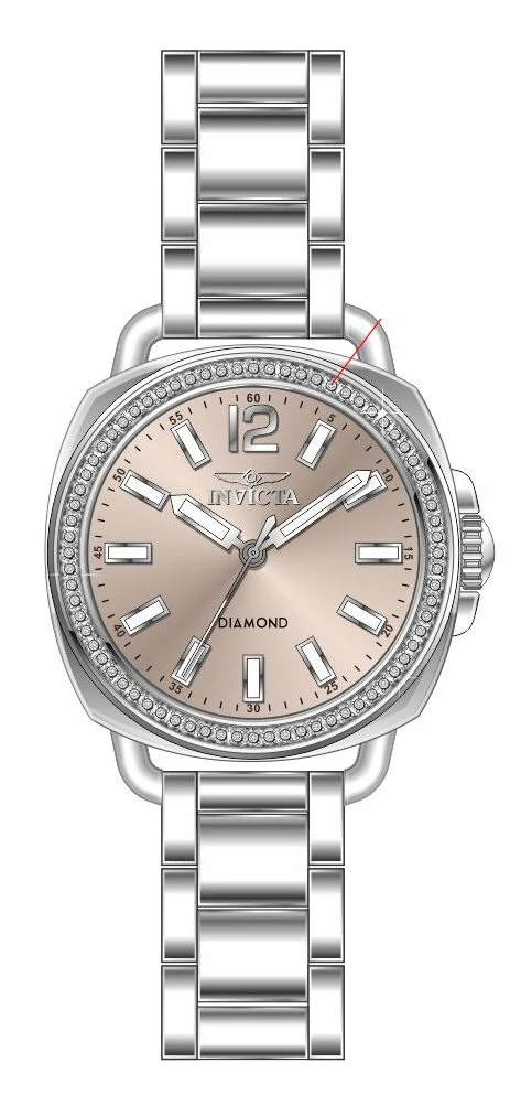 Band For Invicta Elite Diamond Lady 48729
