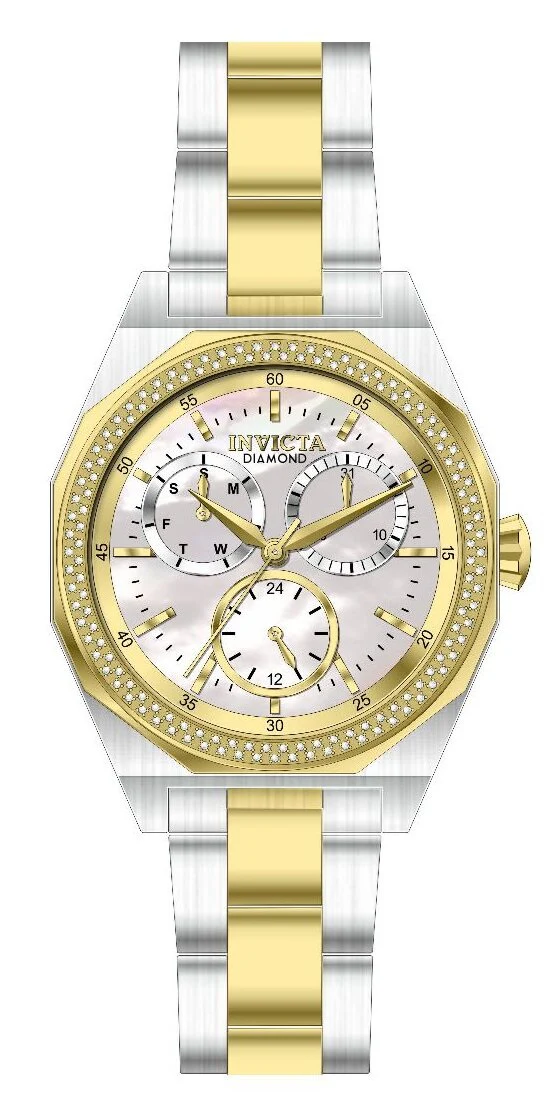 Band For Invicta Elite Diamond Lady 48785