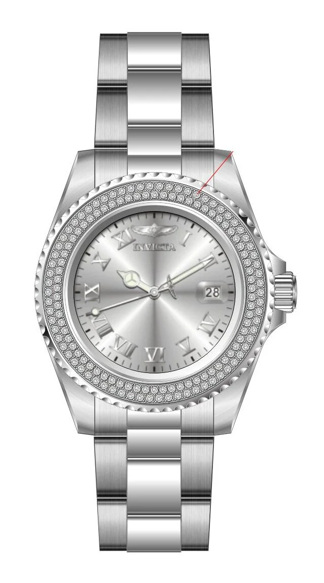 Band For Invicta Elite Diamond Men 51151