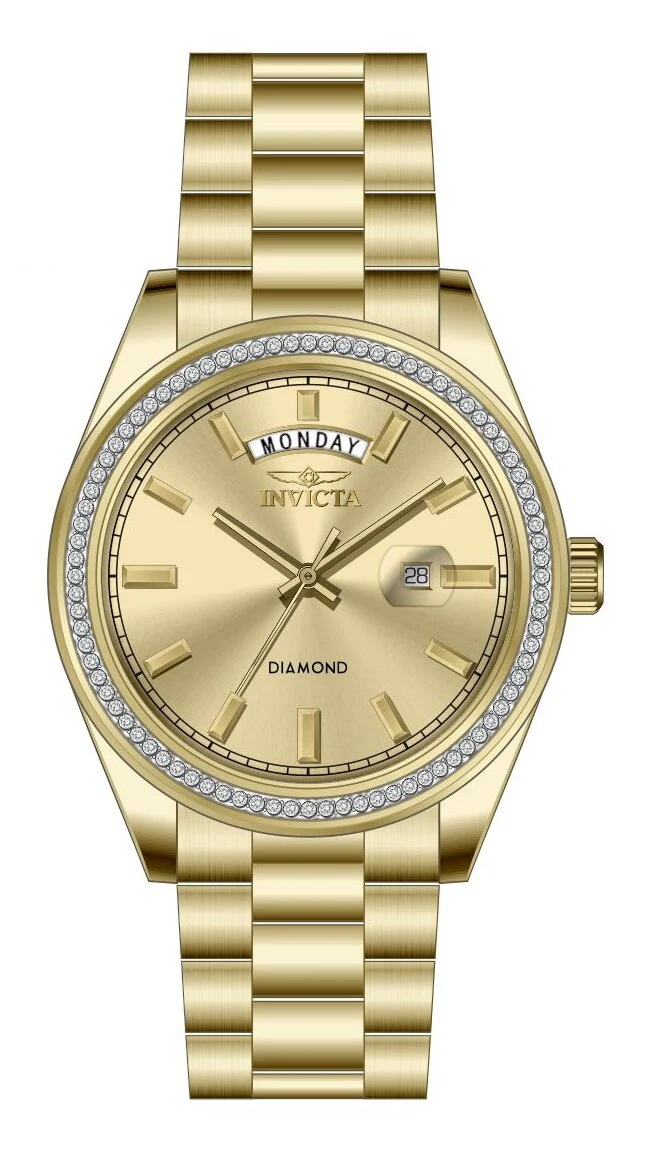 Band For Invicta Elite Diamond Men 51365