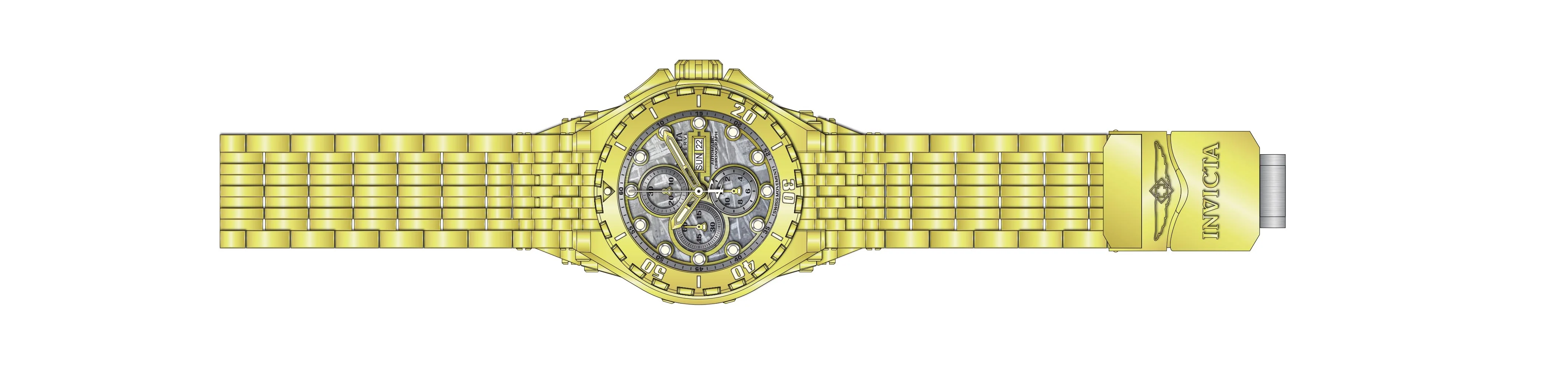 Band For Invicta Excursion Men 45207
