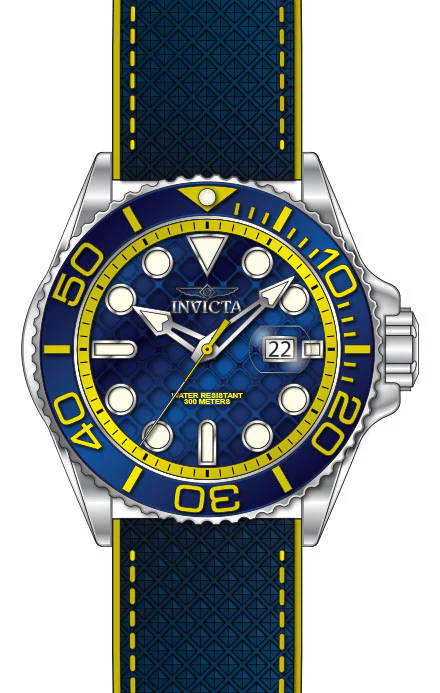 Band For Invicta Grand Diver Men 51084