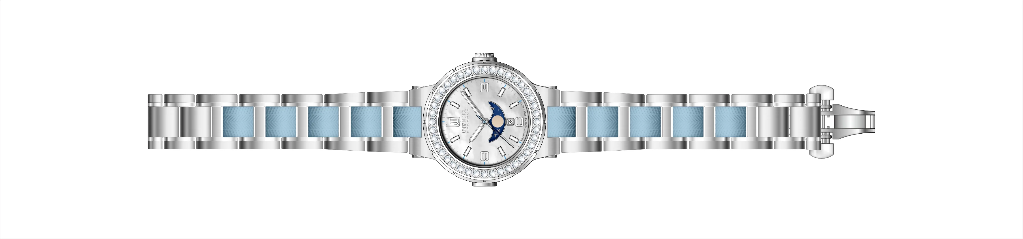 Band For Invicta JT Lady 51350
