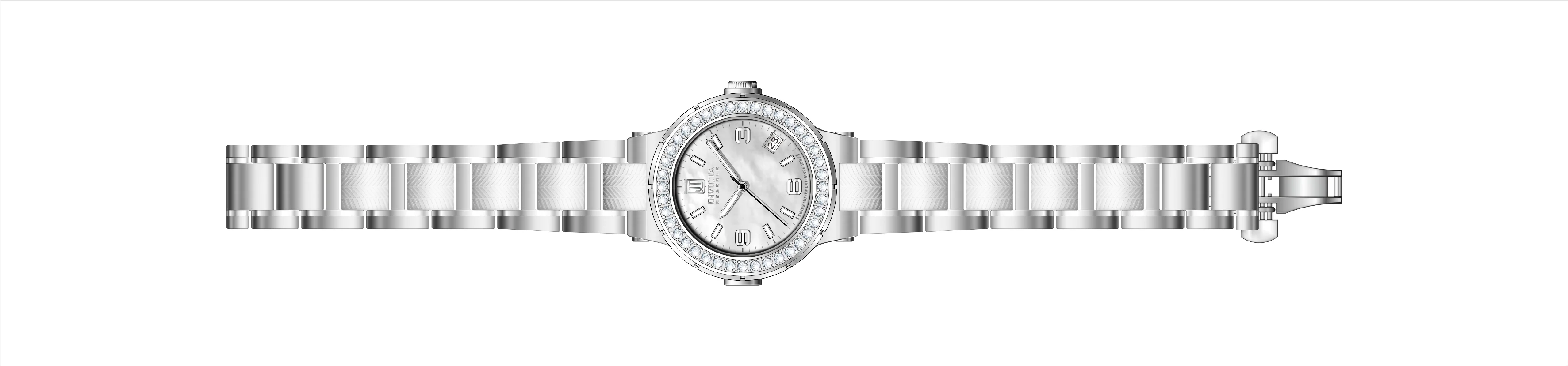 Band For Invicta JT Lady 51352