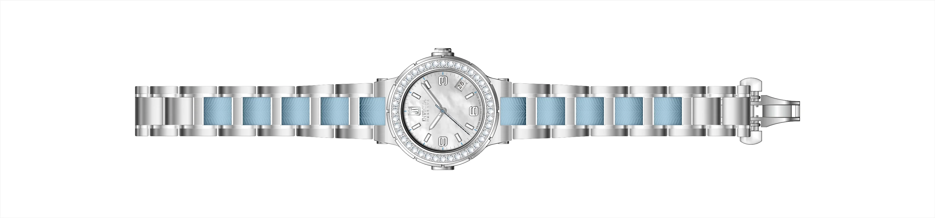Band For Invicta JT Lady 51356