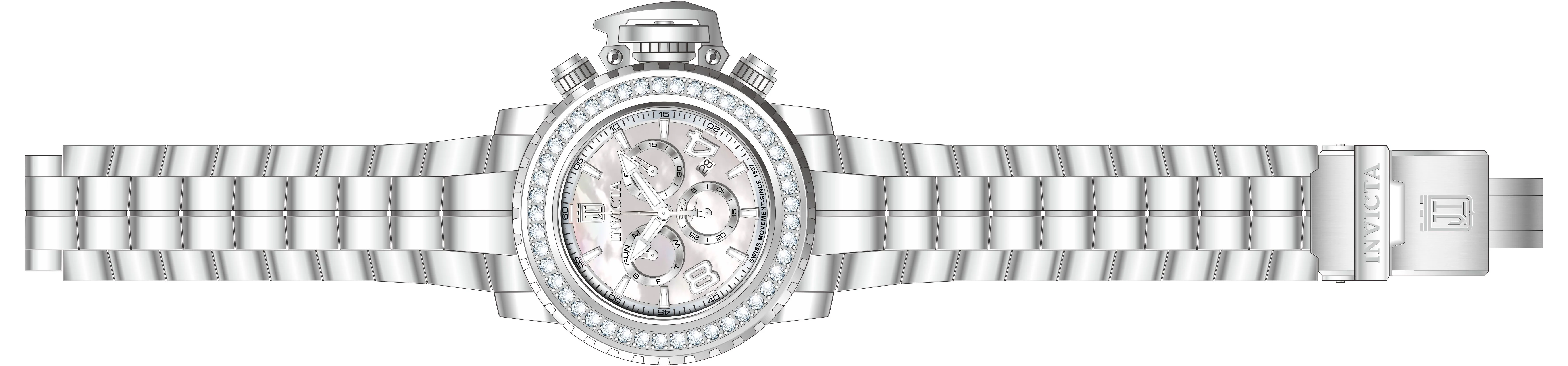 Band For Invicta JT  Men 51323