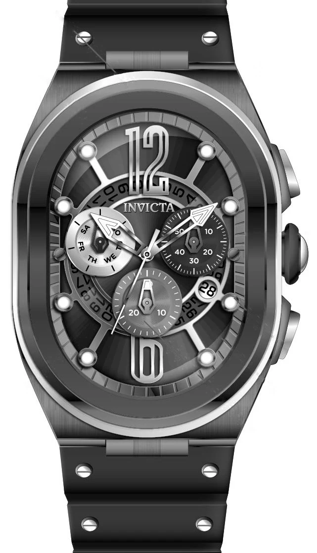 Band For Invicta Lupah Men 45586