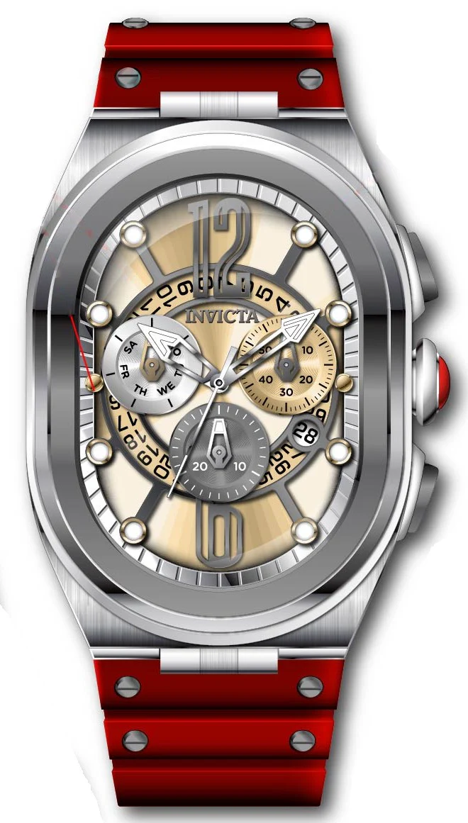 Band For Invicta Lupah Men 45588