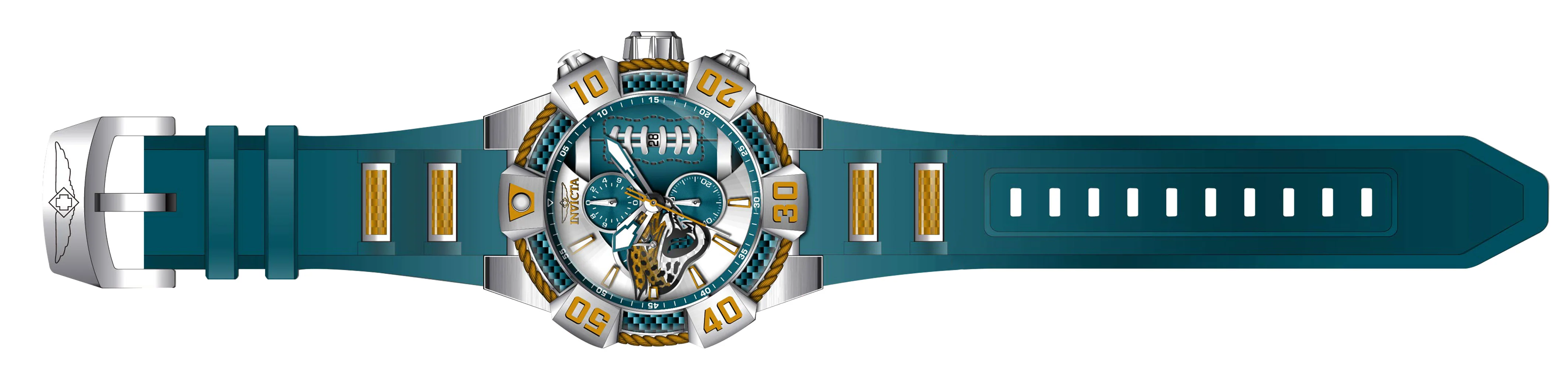 Band For Invicta NFL 41600