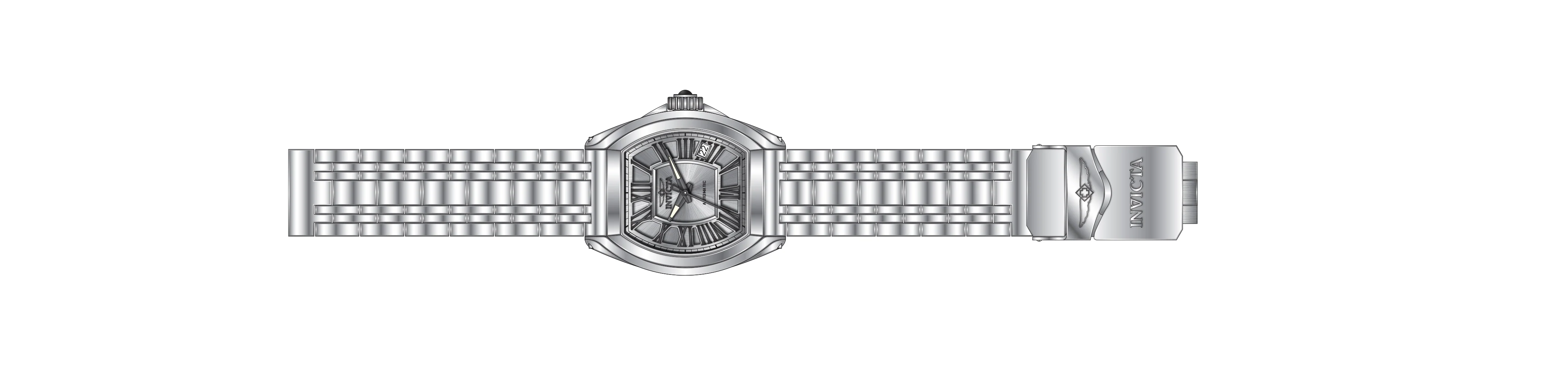 Band For Invicta Pro Diver Lady 44586