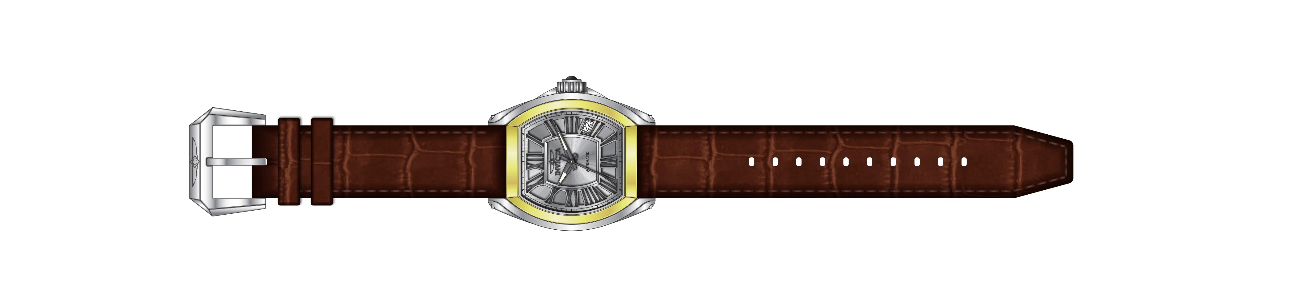 Band For Invicta Pro Diver Lady 44591