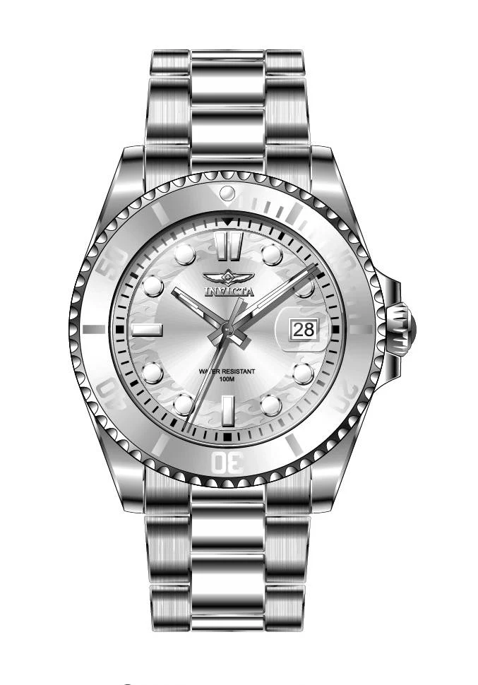 Band For Invicta Pro Diver Lady 46687