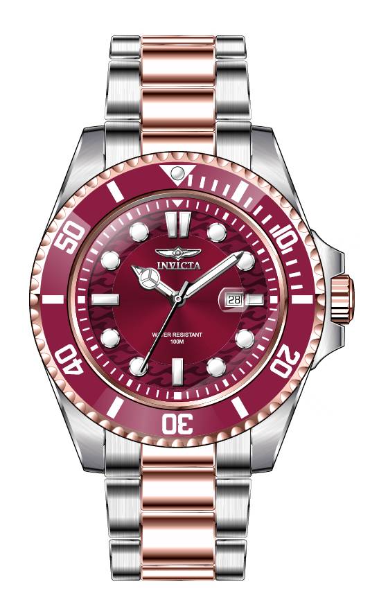 Band For Invicta Pro Diver Lady 46713