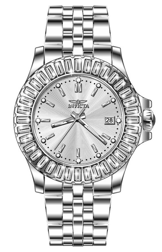 Band For Invicta Pro Diver Lady 46727