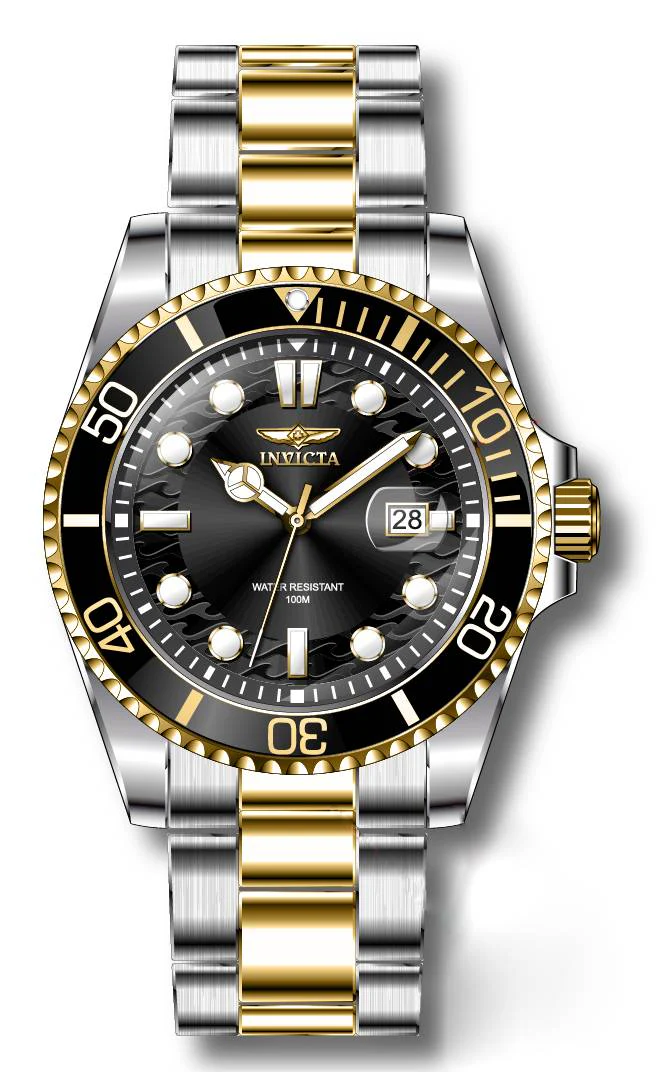 Band For Invicta Pro Diver Lady 47019