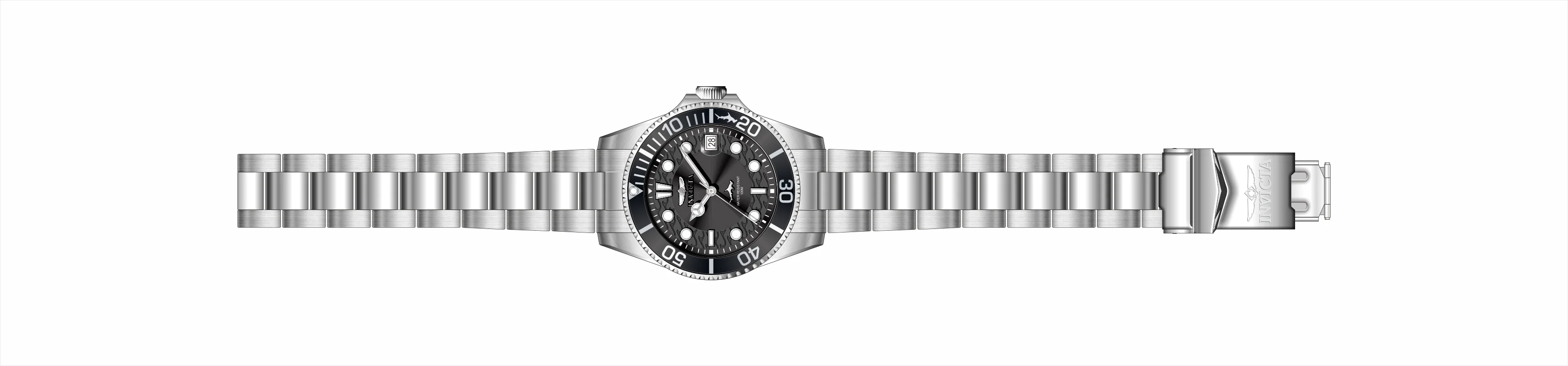Band For Invicta Pro Diver Lady 50913