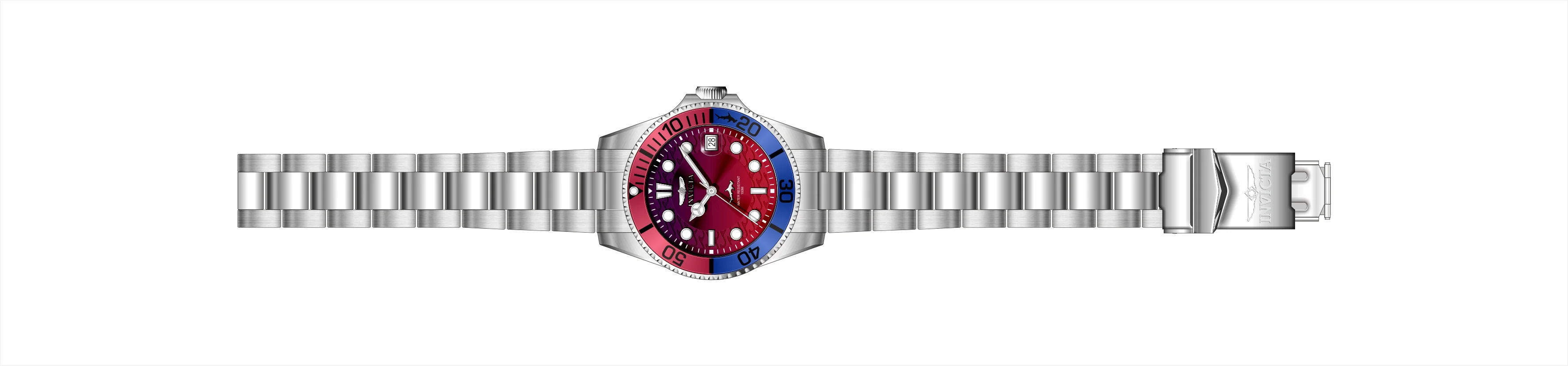 Band For Invicta Pro Diver Lady 50928
