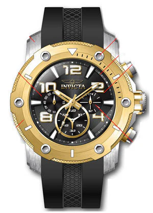 Band For Invicta Pro Diver Men 45738