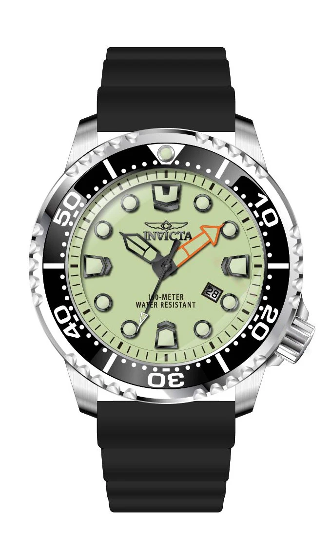 Band For Invicta Pro Diver  Men 47308