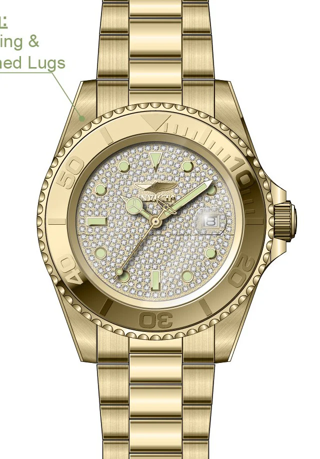 Band For Invicta Pro Diver Men 50288