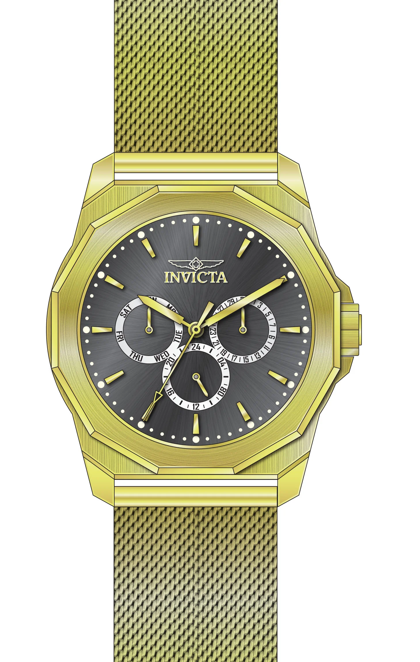 Band For Invicta Pro Diver Unisex 46253