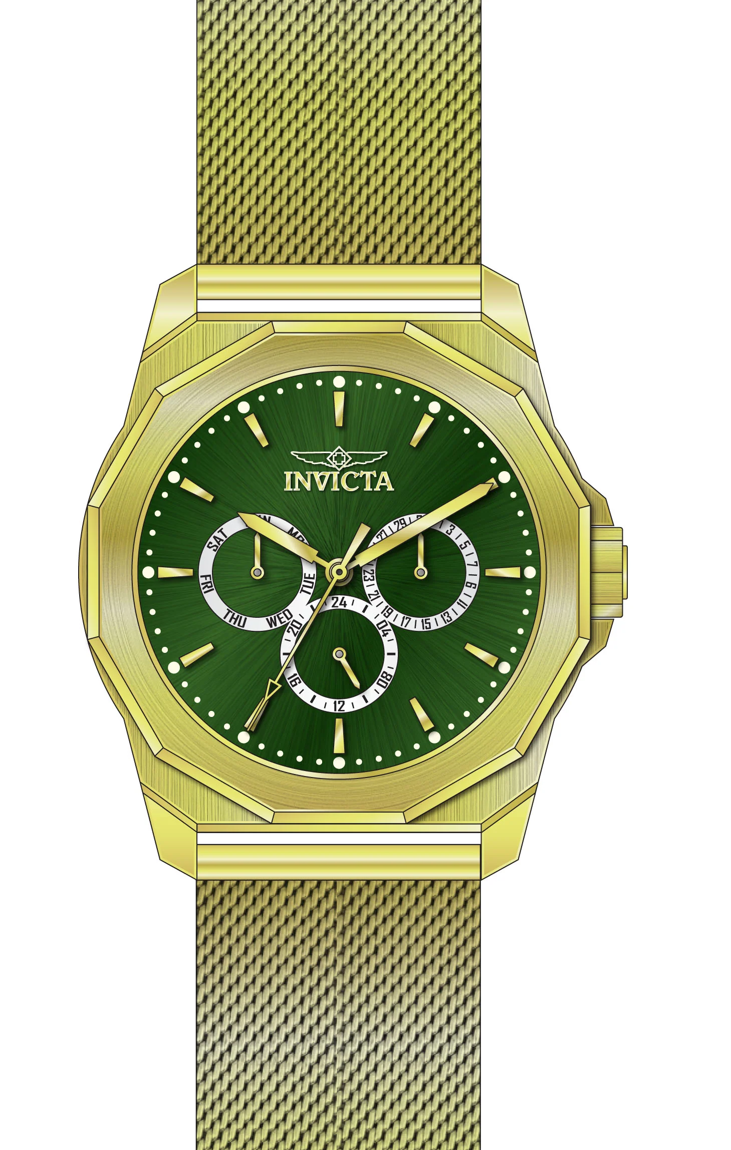 Band For Invicta Pro Diver Unisex 46254