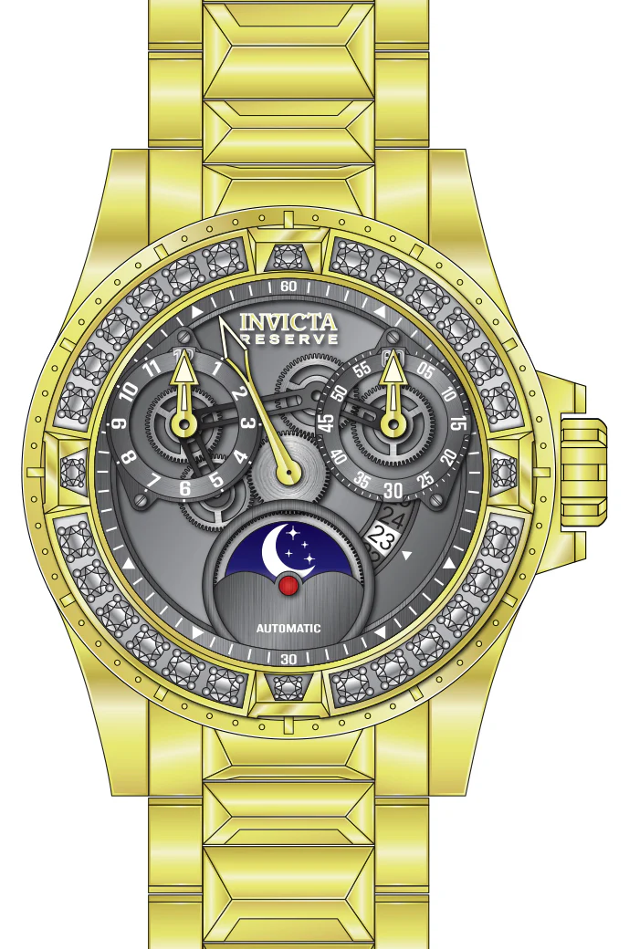 Band For Invicta Reserve Excursion Men 51691