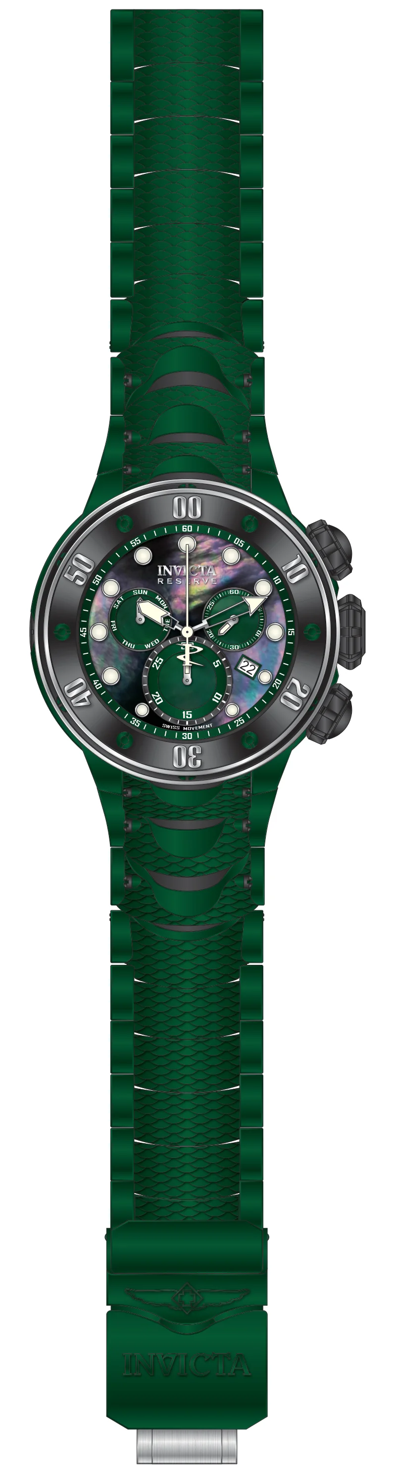 Band For Invicta Reserve Kraken Men 51569