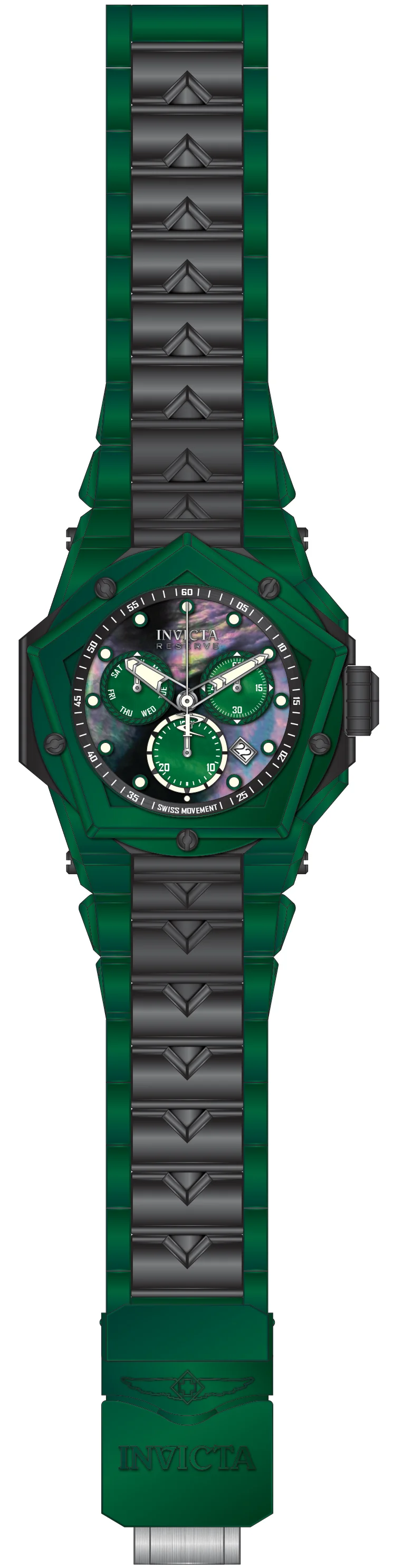 Band For Invicta Reserve Kraken Men 51607