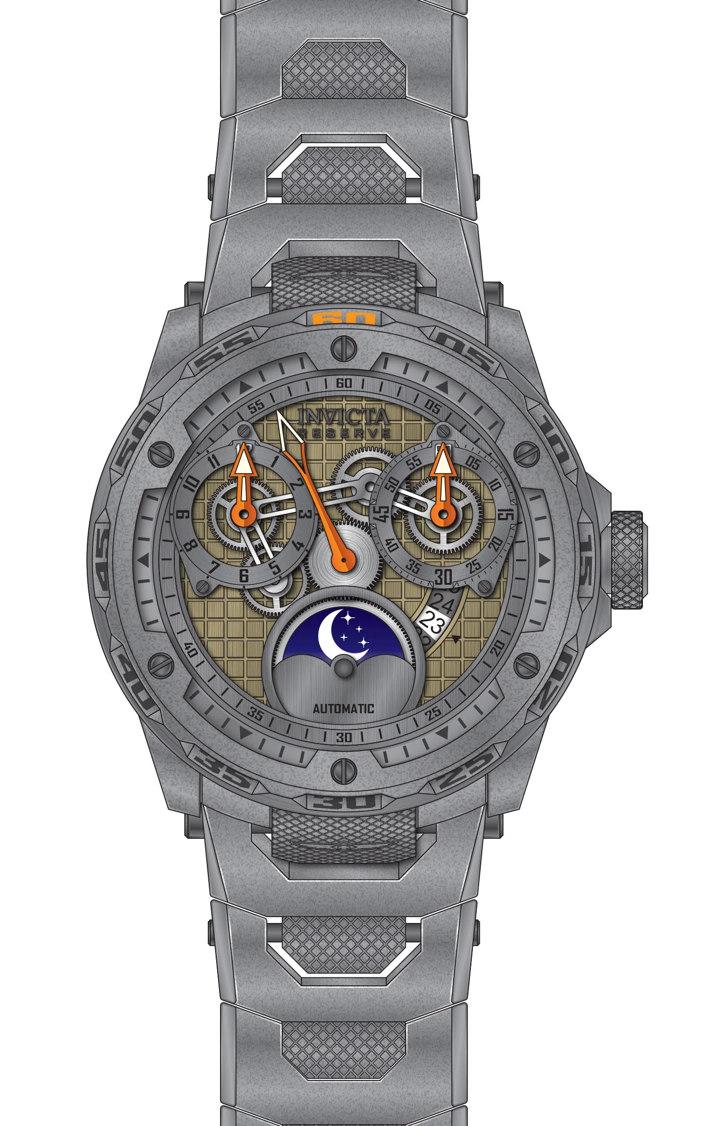 Band For Invicta Reserve Men 50036