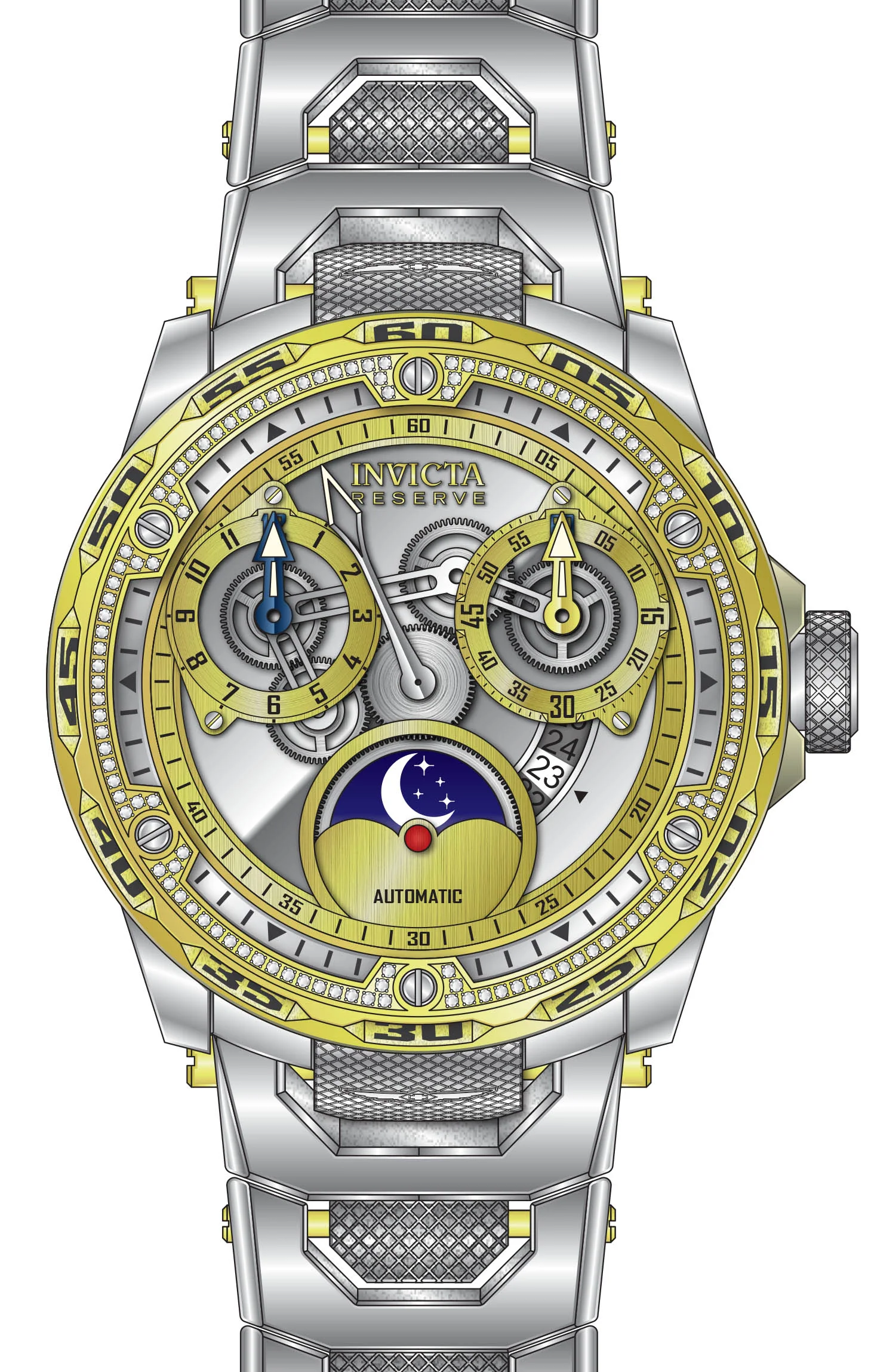Band For Invicta Reserve Men 50440