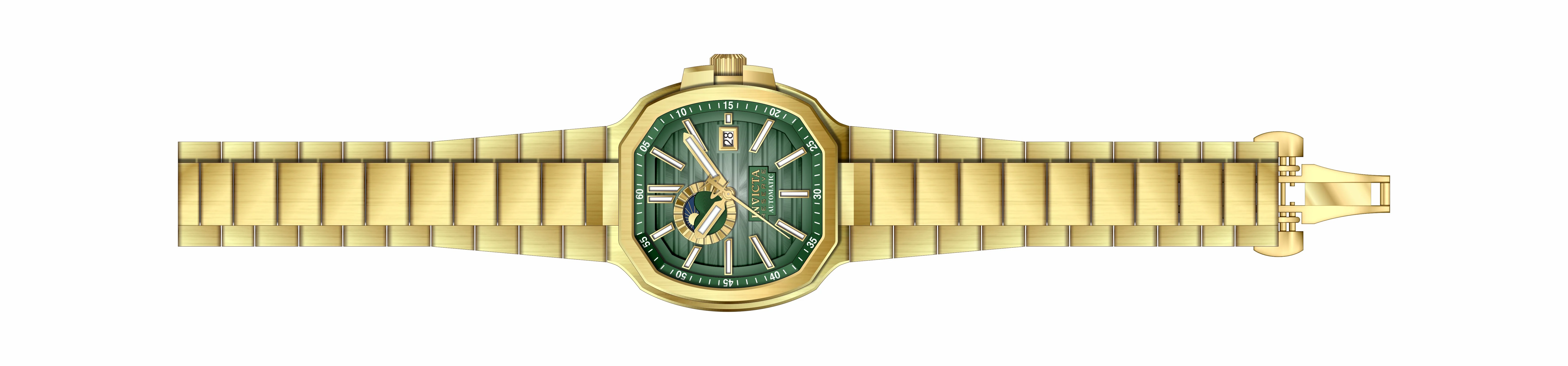 Band For Invicta Reserve Object D Art  Men 45576